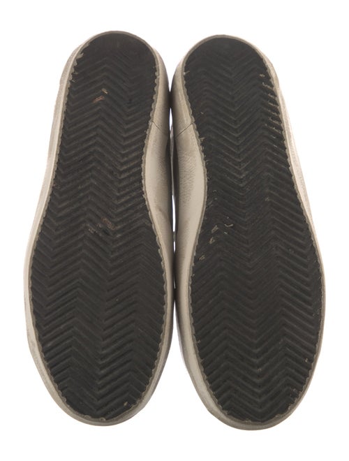 Golden Goose Leather Printed Sneakers