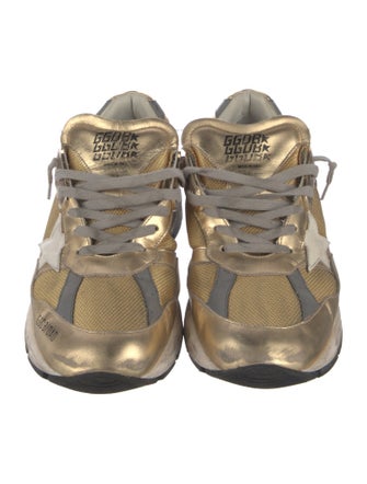 Golden Goose Mesh Printed Sneakers