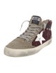 Golden Goose Glitter Printed Sneakers