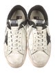 Golden Goose Leather Colorblock Pattern Sneakers