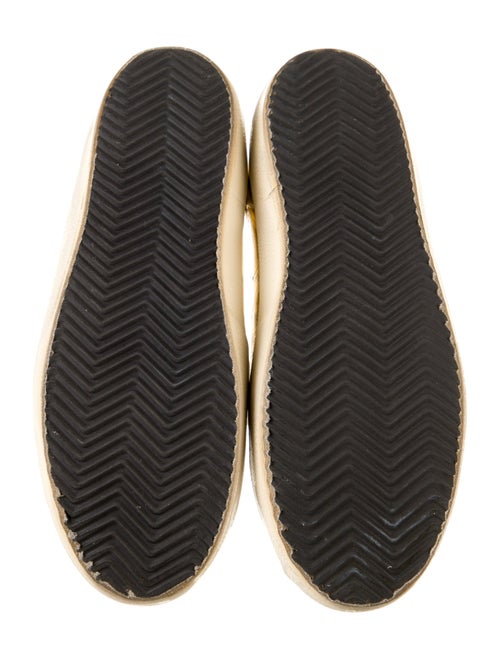 Golden Goose Leather Printed Sneakers