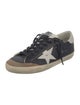 Golden Goose Leather Printed Sneakers