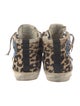 Golden Goose Ponyhair Animal Print Sneakers