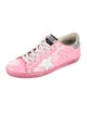 Golden Goose Patent Leather Printed Sneakers