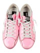 Golden Goose Patent Leather Printed Sneakers