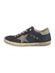 Golden Goose Denim Printed Sneakers