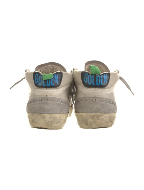 Golden Goose Leather Distressed Accents Sneakers