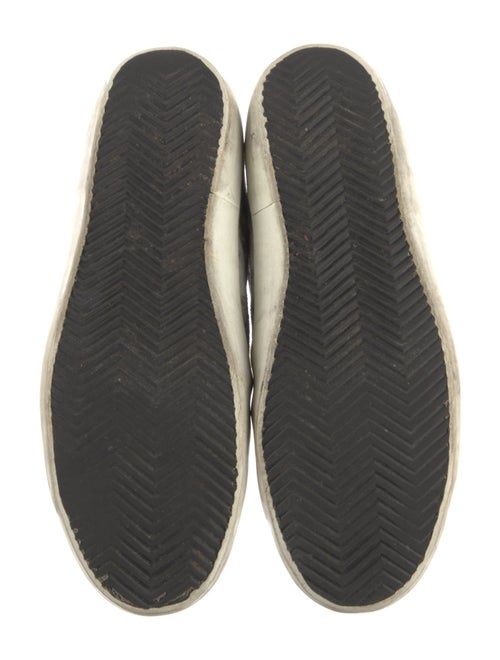 Golden Goose Suede Animal Print Sneakers