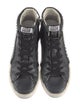 Golden Goose Leather Studded Accents Sneakers
