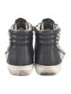 Golden Goose Leather Studded Accents Sneakers