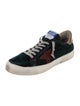 Golden Goose Canvas Colorblock Pattern Sneakers