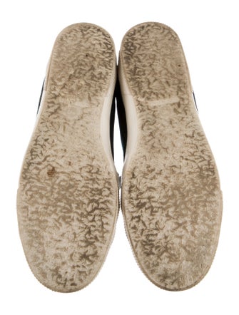 Golden Goose Canvas Colorblock Pattern Sneakers