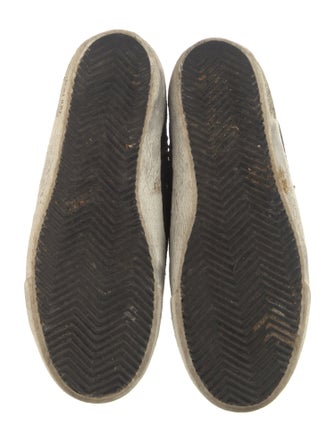 Golden Goose Suede Printed Sneakers