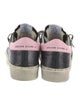 Golden Goose Leather Printed Sneakers