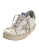 Golden Goose Leather Distressed Accents Sneakers