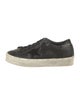 Golden Goose Leather Distressed Accents Sneakers