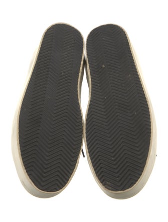 Golden Goose Leather Distressed Accents Sneakers