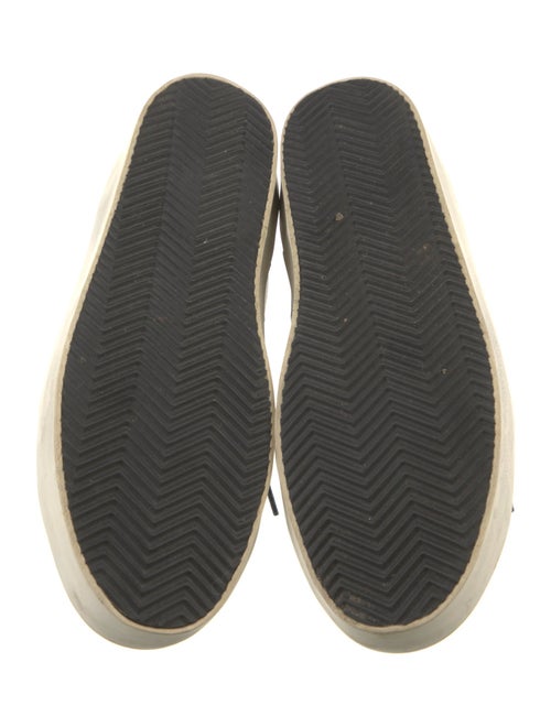 Golden Goose Leather Distressed Accents Sneakers