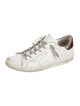 Golden Goose Leather Printed Sneakers