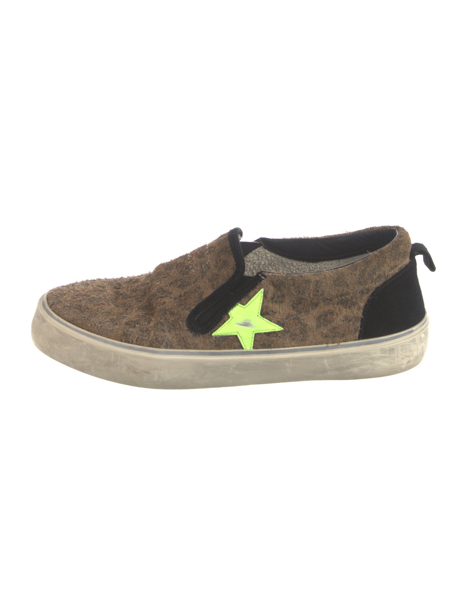 Golden Goose Suede Printed Sneakers