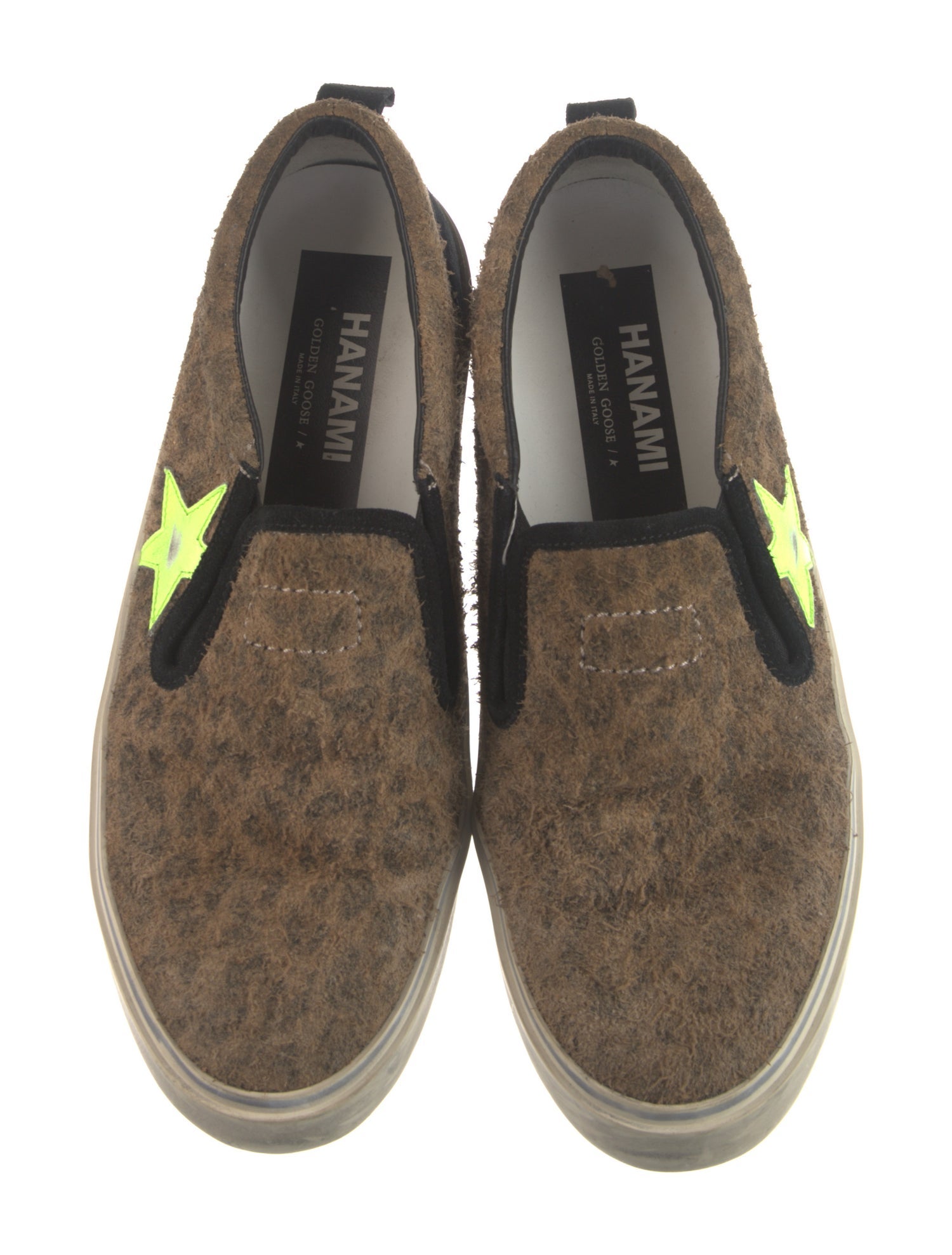 Golden Goose Suede Printed Sneakers