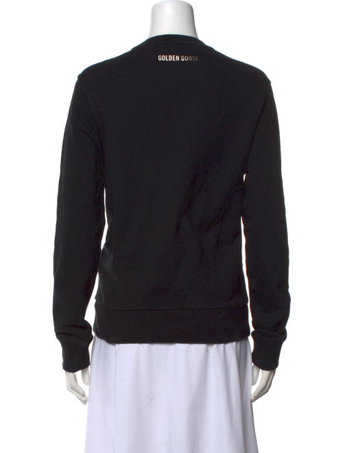 Golden Goose Printed Crew Neck Sweatshirt