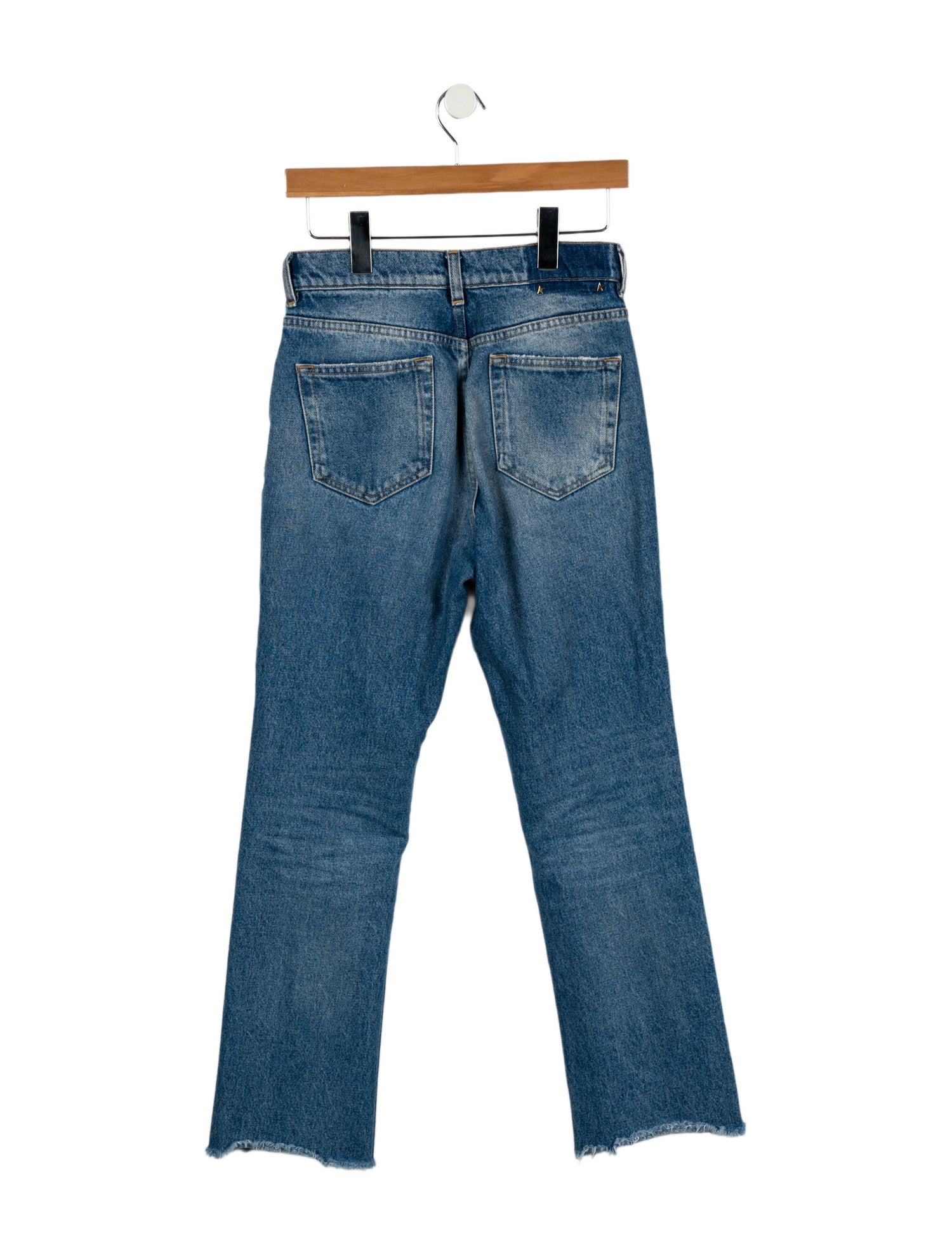 Golden Goose High-Rise Straight Leg Jeans