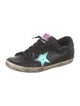 Golden Goose Leather Printed Sneakers
