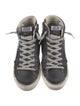 Golden Goose Leather Distressed Accents Sneakers