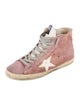 Golden Goose Suede Distressed Accents Sneakers