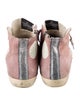 Golden Goose Suede Distressed Accents Sneakers