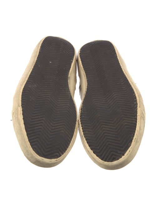 Golden Goose Leather Distressed Accents Sneakers