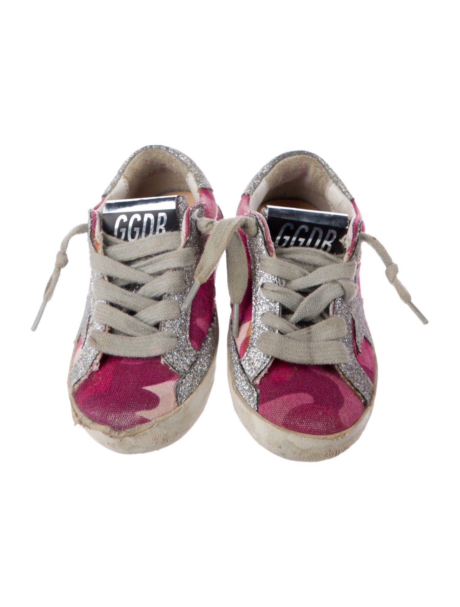 Golden Goose Toddler Girls' Camouflage Fabric Sneakers