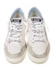 Golden Goose Leather Printed Sneakers