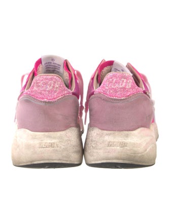 Golden Goose Suede Printed Sneakers