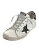 Golden Goose Leather Colorblock Pattern Sneakers