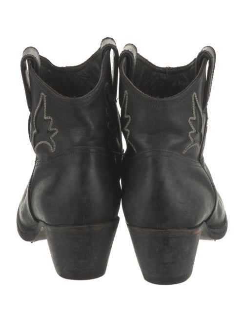 Golden Goose Leather Western Boots