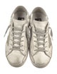 Golden Goose Leather Distressed Accents Sneakers