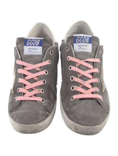 Golden Goose Suede Printed Sneakers
