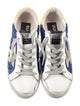 Golden Goose Glitter Printed Sneakers