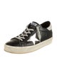 Golden Goose Leather Colorblock Pattern Sneakers