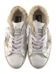 Golden Goose Leather Distressed Accents Sneakers