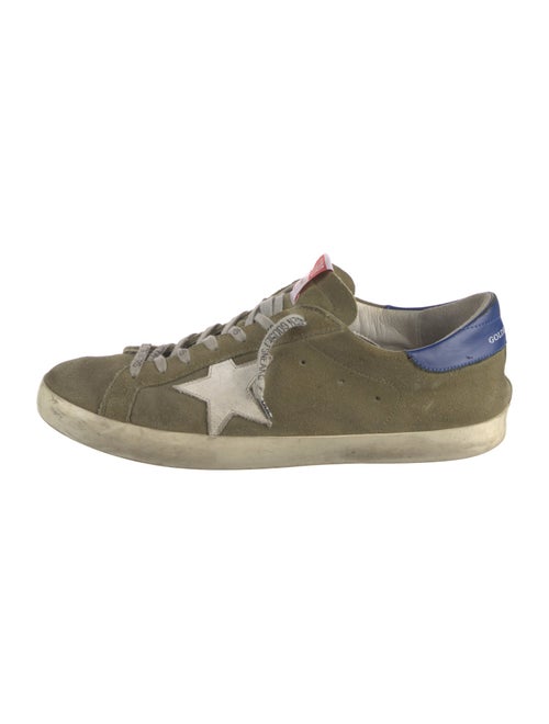 Golden Goose Suede Printed Sneakers