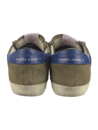 Golden Goose Suede Printed Sneakers