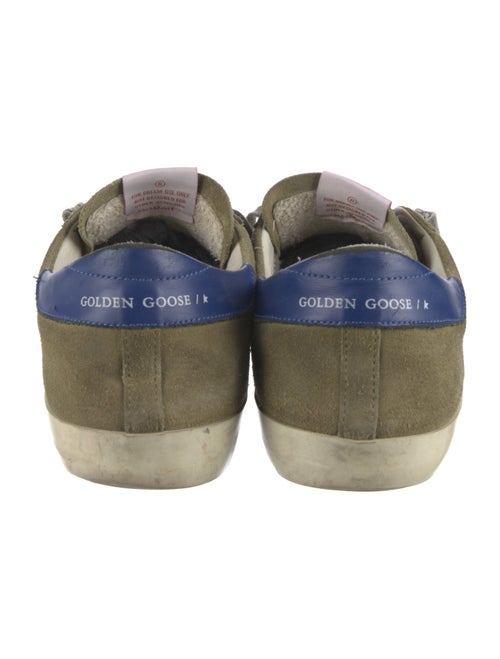 Golden Goose Suede Printed Sneakers