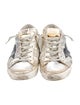 Golden Goose Leather Distressed Accents Sneakers