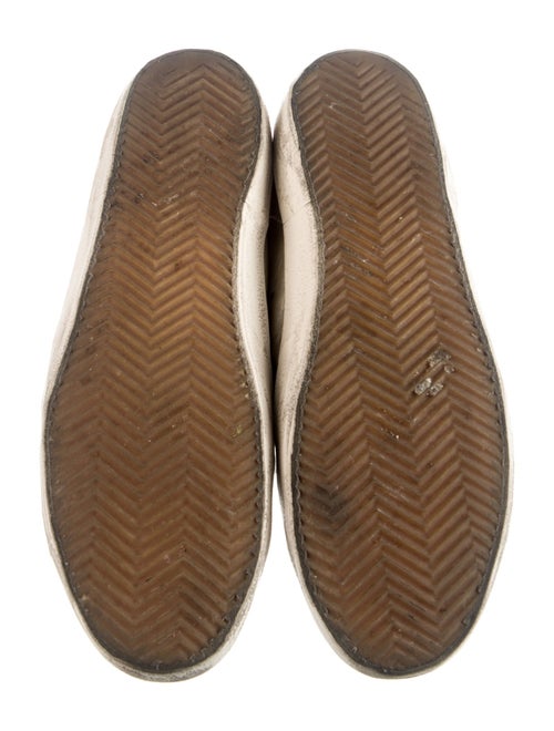 Golden Goose Leather Distressed Accents Sneakers