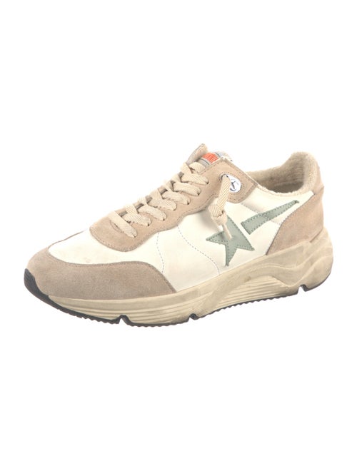 Golden Goose Leather Distressed Accents Sneakers