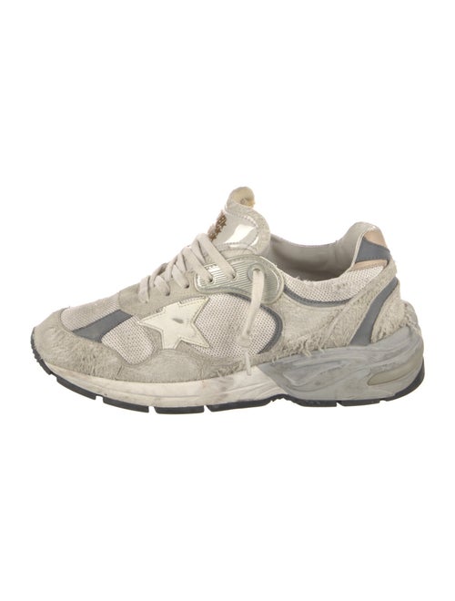Golden Goose Suede Printed Athletic Sneakers