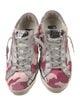 Golden Goose Canvas Printed Sneakers